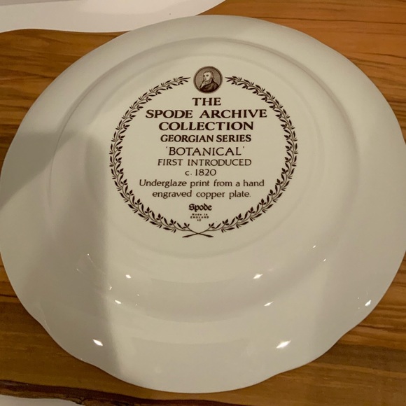 1 10” in Spode Botanical - Georgian Series - Picture 4 of 16